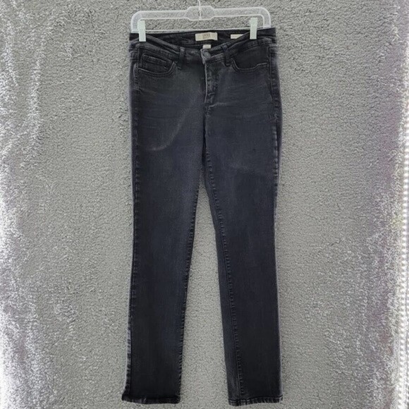 Nine West Denim - Nine West Vintage America Black Jeans Missy Boho Straight Sz 6R/28 Mid Rise